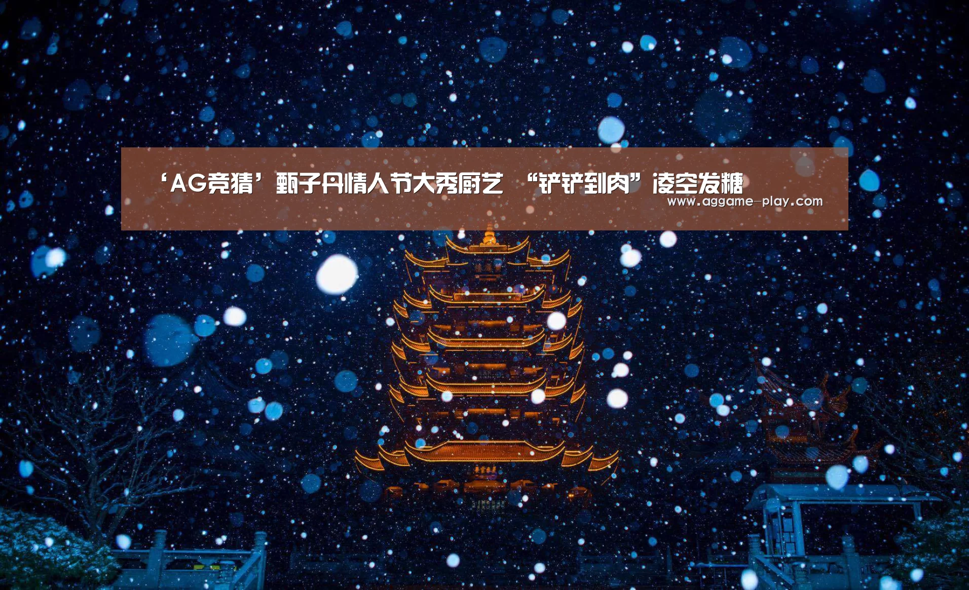 ‘AG竞猜’甄子丹情人节大秀厨艺 “铲铲到肉”凌空发糖(图1) AG视讯